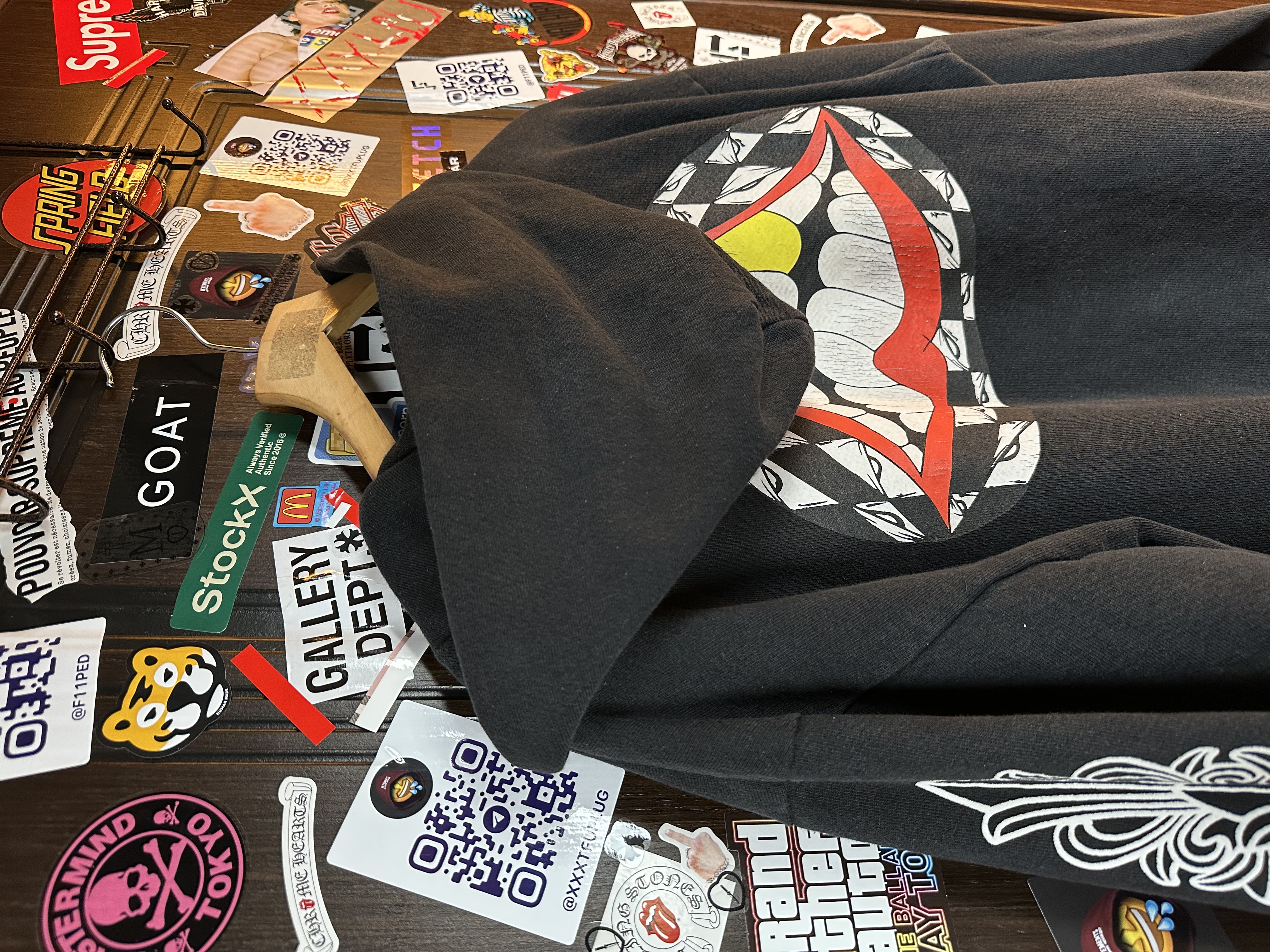 Chrome Hearts Chrome Hearts Matty Boy Chomper Golden tooth Hoodie