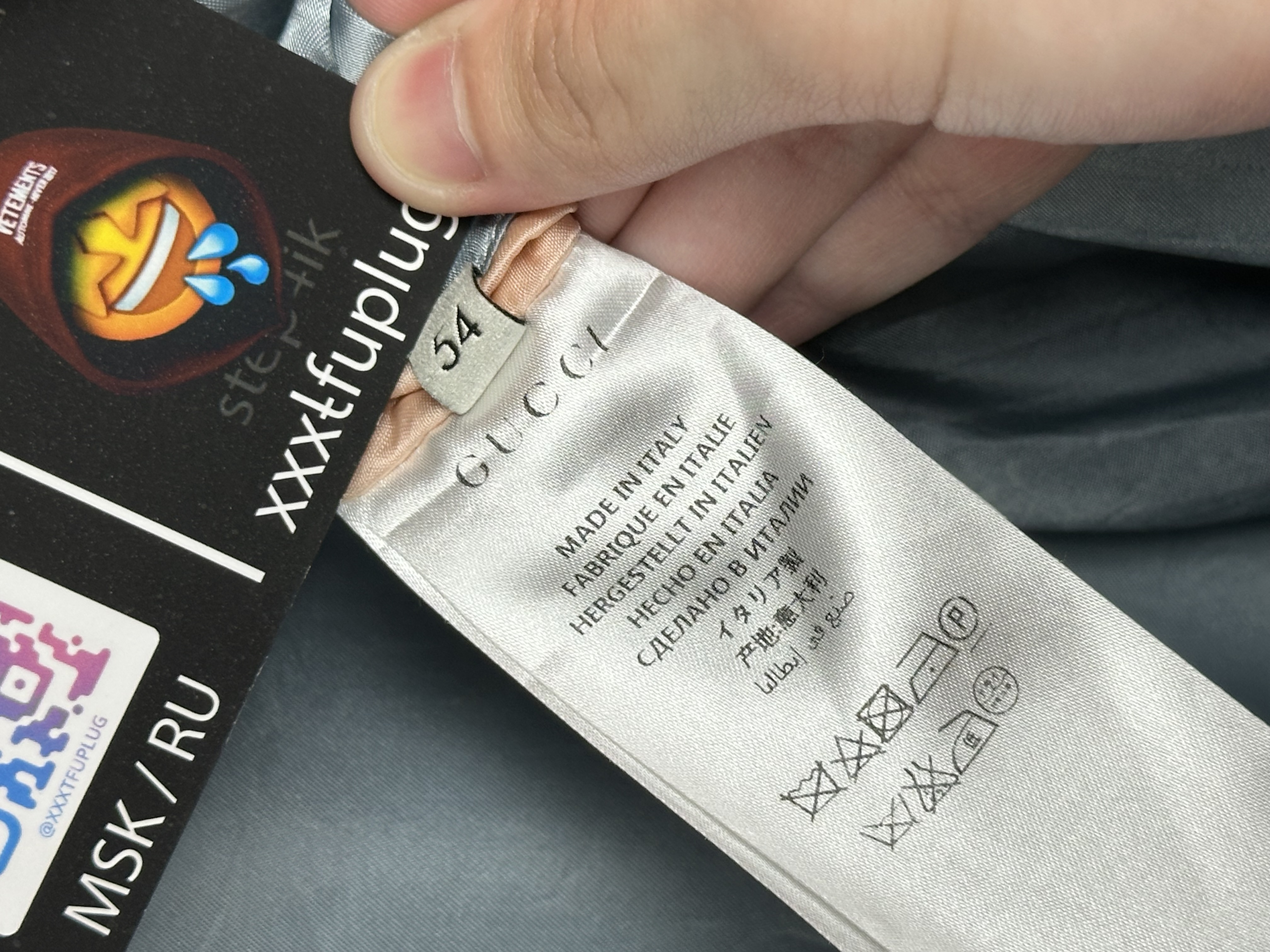 Gucci Gucci SS17 Amour illuminati Silk/Viscose XXL Bomber