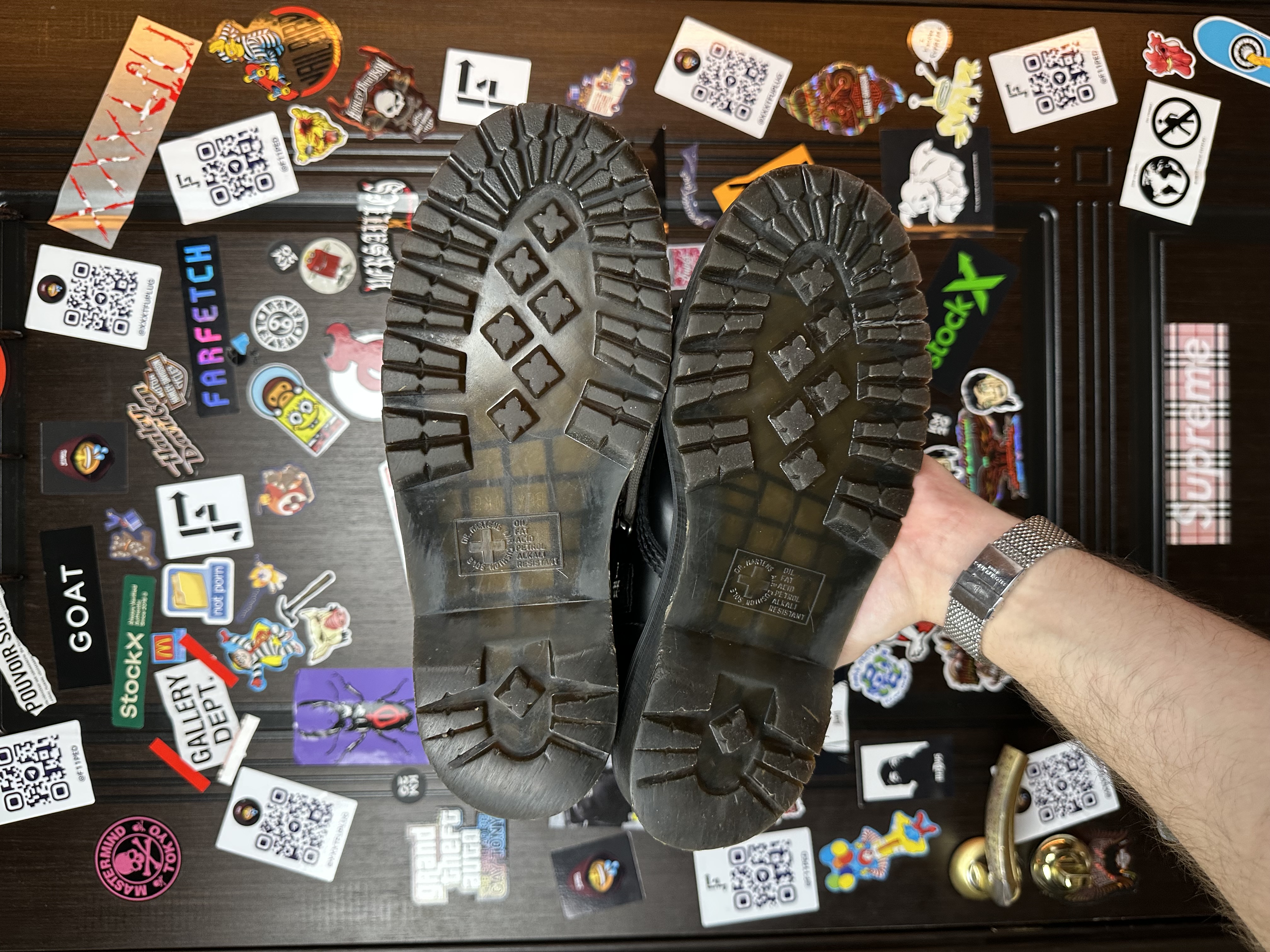 RickOwens Dr martens 43