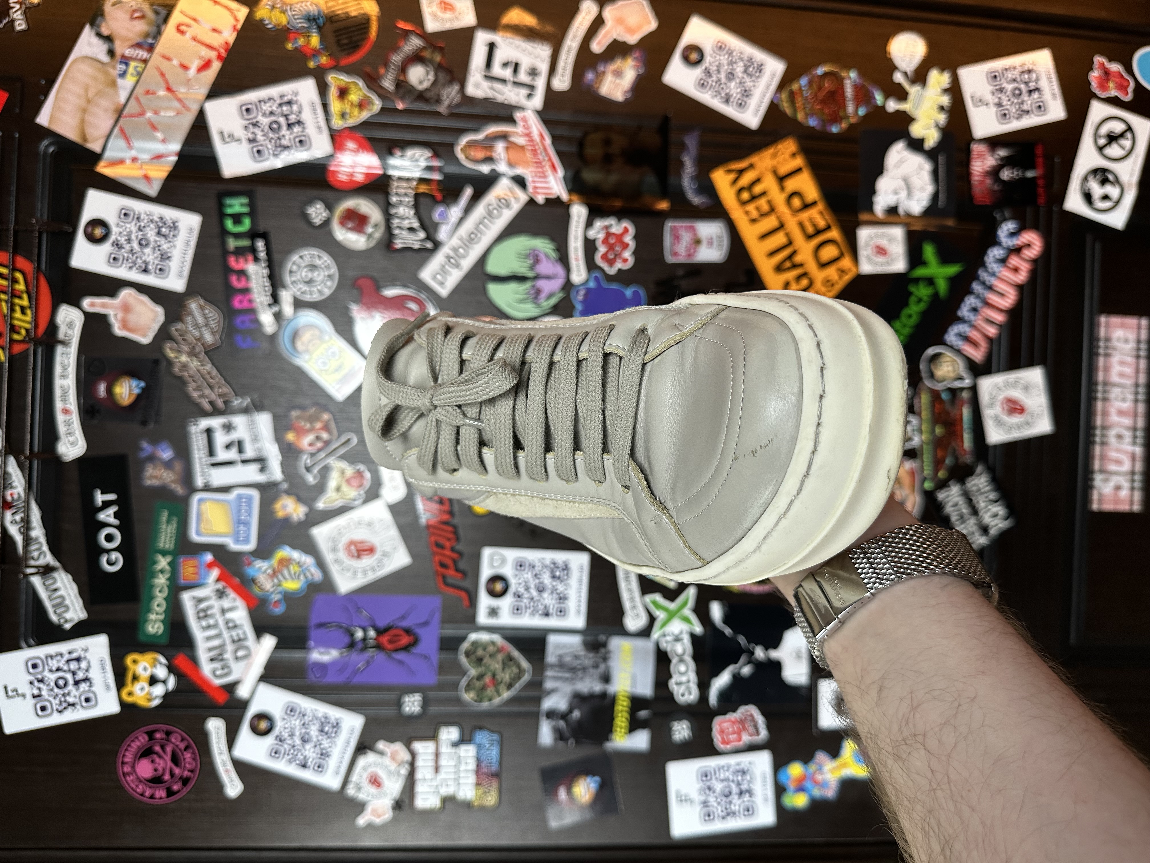 RickOwens Rick Owens Vans Grey