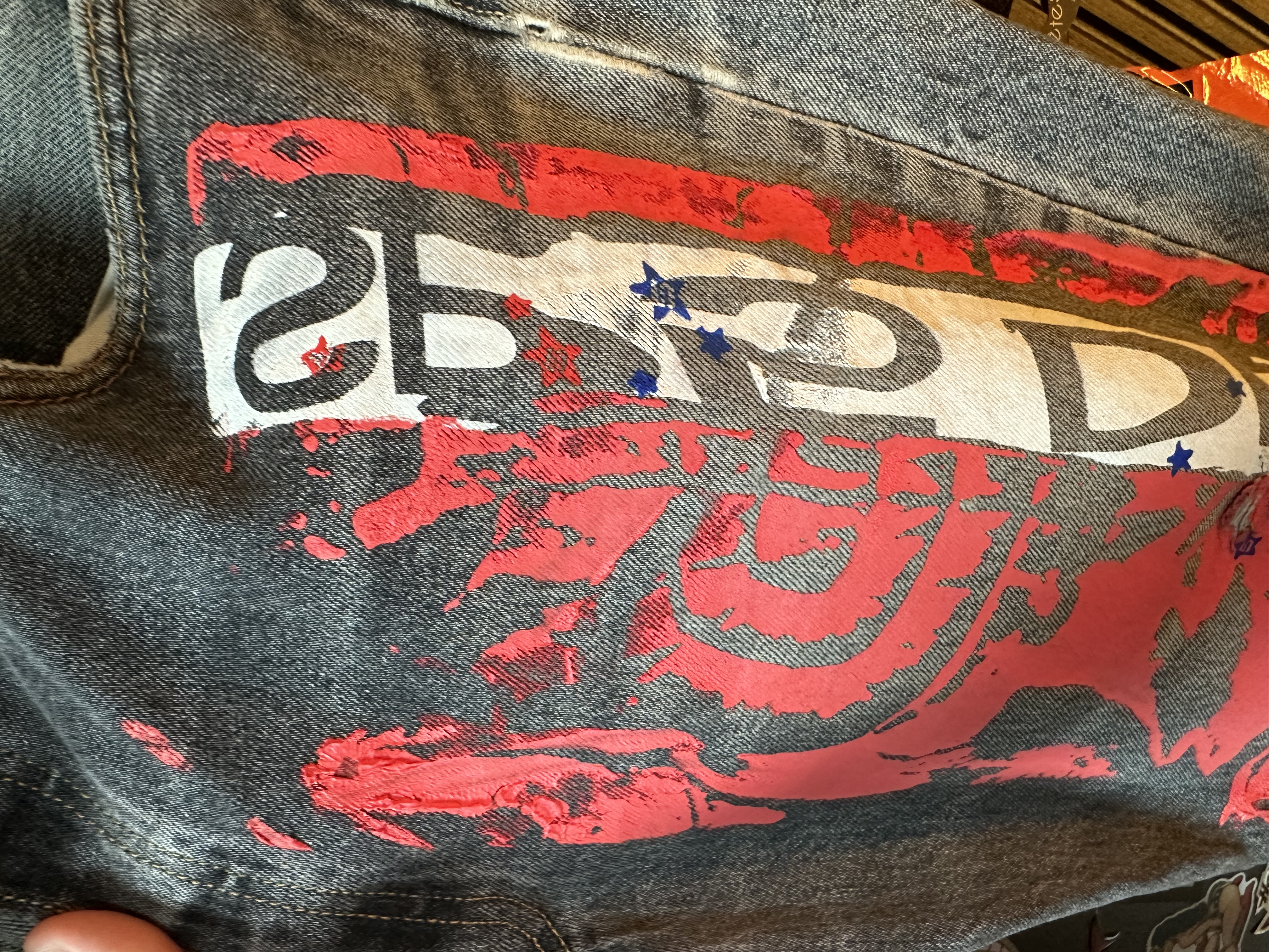 Sp5der Sp5der Moto Jeans