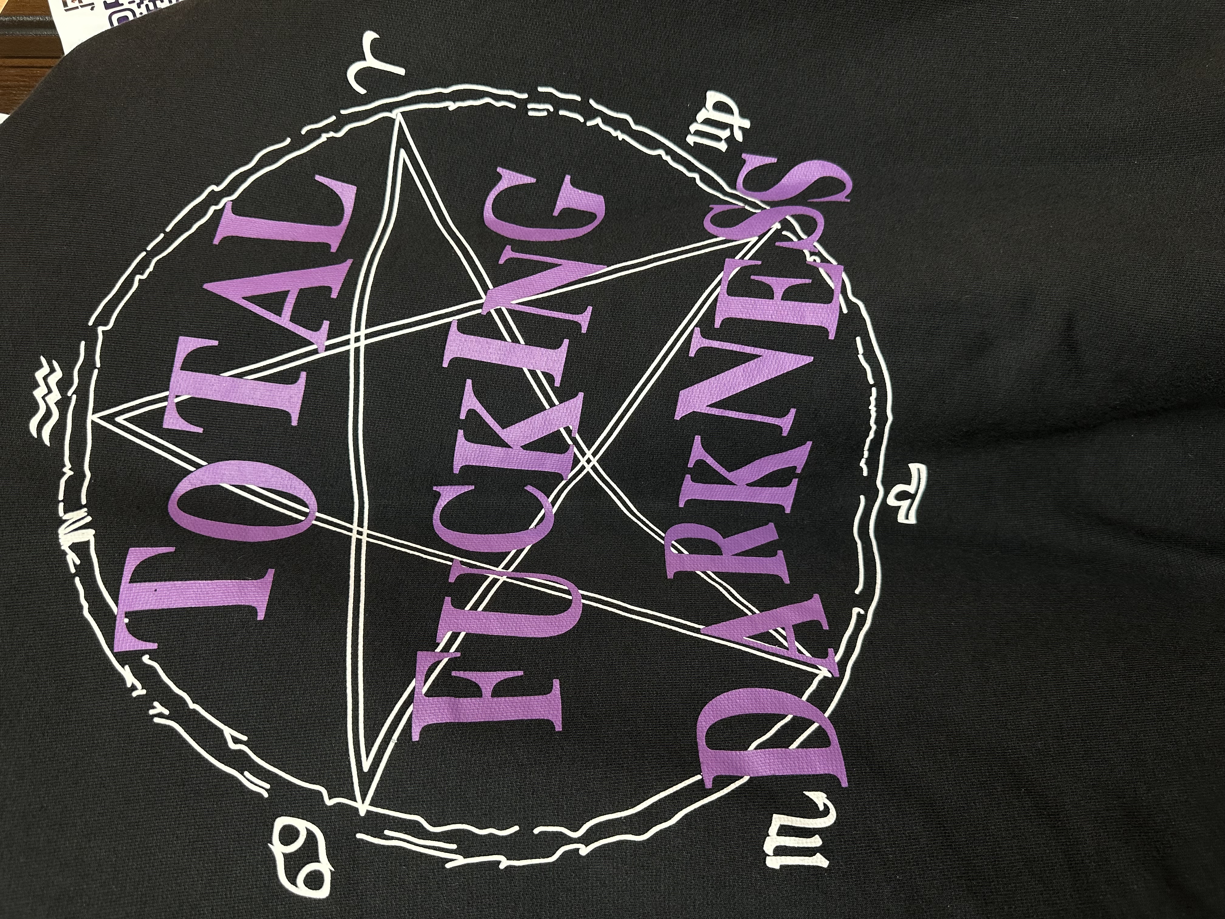 Vetements Vetements Total Fucking Darkness x 11 inch Gun Club 2 Side Bomber L size