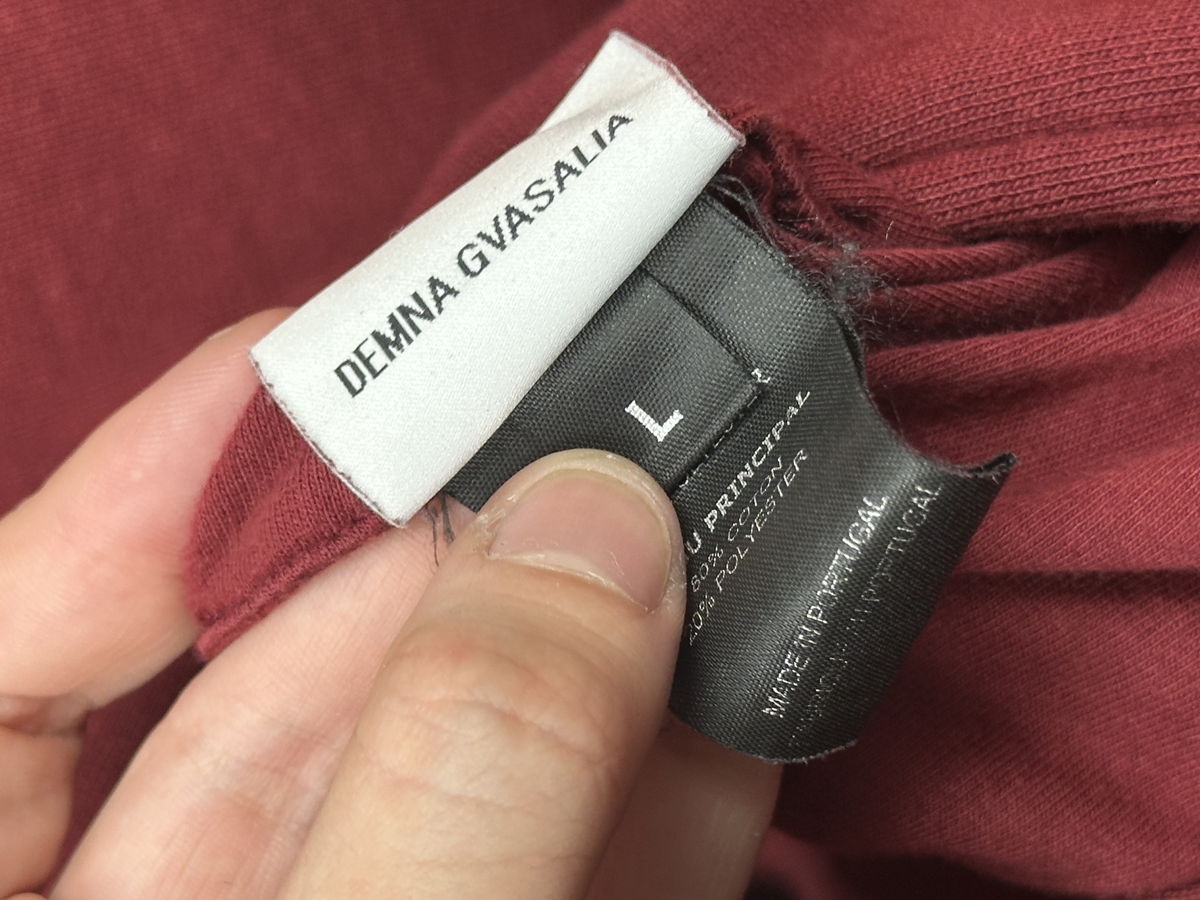 Vetements Vetements Total Fucking Darkness x 11 inch Gun Club 2 Side Bomber L size